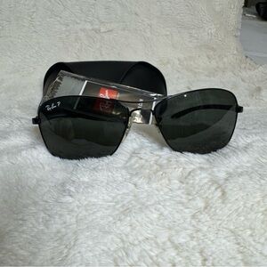 Ray-Ban Black Frame Sunglasses Polarized